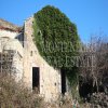 Stone ruined house above Becici, 159m2, on a plot of 300m2, with a fantastic panoramic view of the sea and mountains, in the village of Podbabac in Montenegro.