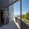 Luxury and modern villa, 331,41m2, with swimming pool and breathtaking view of the open sea, above the Mogren Beach, in Budva, Montenegro.