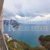Prestigious penthouse apartment in Budva, 134 m2 plus roof terrace of 100 m2,  unique location and unobstructed view of the sea, the Budva town and the coastline of Budva Riviera, Montenegro.