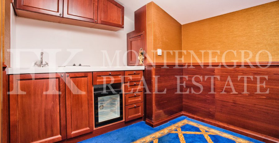 Luxury mini hotel 4* with 7 apartments and a restaurant, 500 m2, just 10 m from the sea and private beach in Bjelila-Lustica, Tivat municipality, Montenegro.