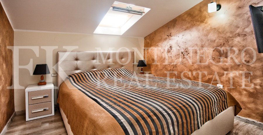 Luxury mini hotel 4* with 7 apartments and a restaurant, 500 m2, just 10 m from the sea and private beach in Bjelila-Lustica, Tivat municipality, Montenegro.