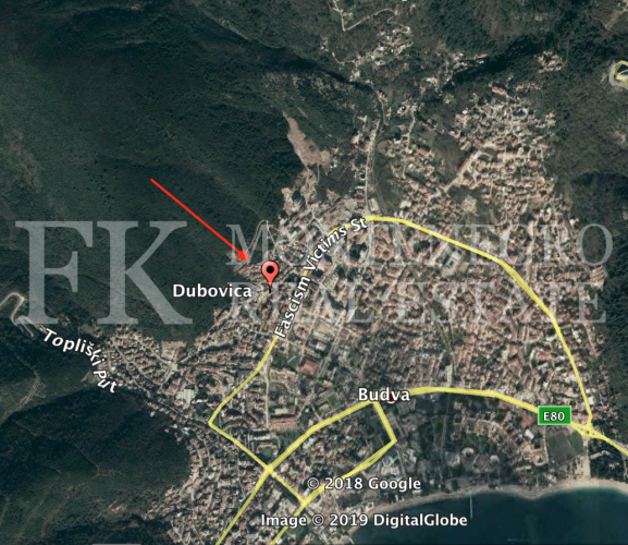 Newly built apartment in Budva, 62m2, with a sea view, in the Dubovica area, Montenegro.