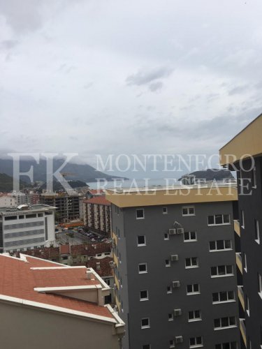 Newly built apartment in Budva, 62m2, with a sea view, in the Dubovica area, Montenegro.