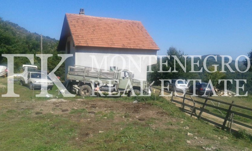 Agricultural property for organic farming, or for use as a meditation center, 166 613 m2, in Mojkovac Municipality, Montenegro.