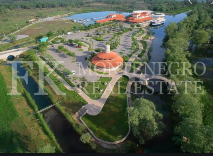 Near the Skadar Lake, nice building plot, 2.929 m2, in the suburb of Podgorica, Montenegro.