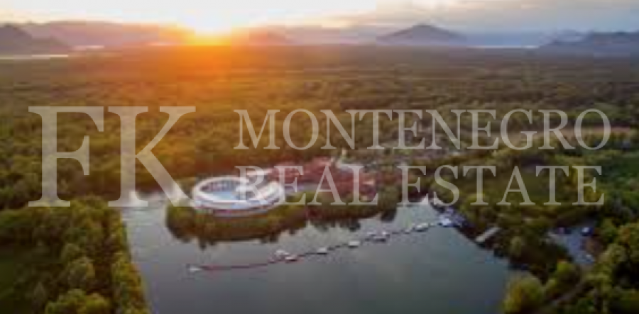 Near the Skadar Lake, nice building plot, 2.929 m2, in the suburb of Podgorica, Montenegro.