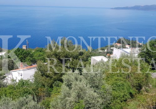 *Building plot in Budva - Krstac, 625 m2, with a fantastic sea view, in Montenegro.