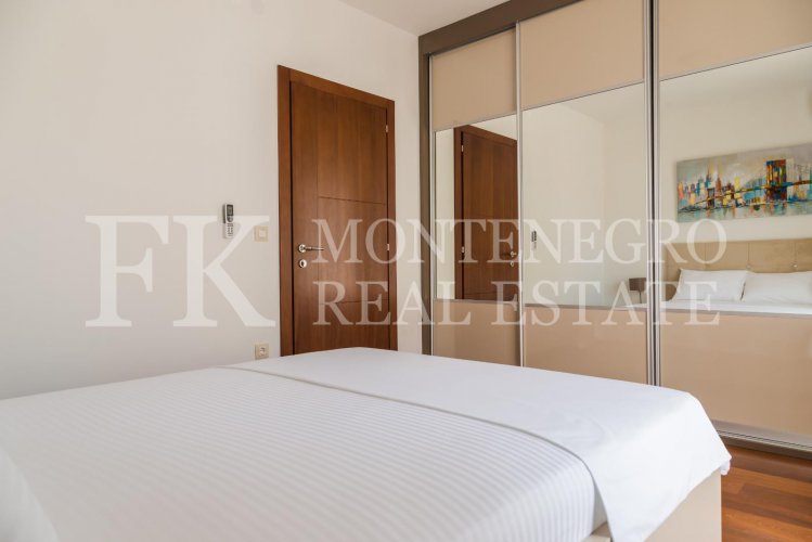 Excellent two-bedroom apartments in Budva-Becici, 130m2, in the modern Residential Complex just 400m from the sea, in Montenegro.