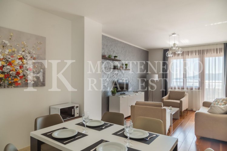 Excellent two-bedroom apartments in Budva-Becici, 130m2, in the modern Residential Complex just 400m from the sea, in Montenegro.