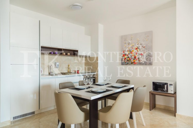 Excellent two and three bedroom apartments in Budva-Becici, 90m2 - 107m2, in a modern Residential Complex just 400m from the sea, in Montenegro.