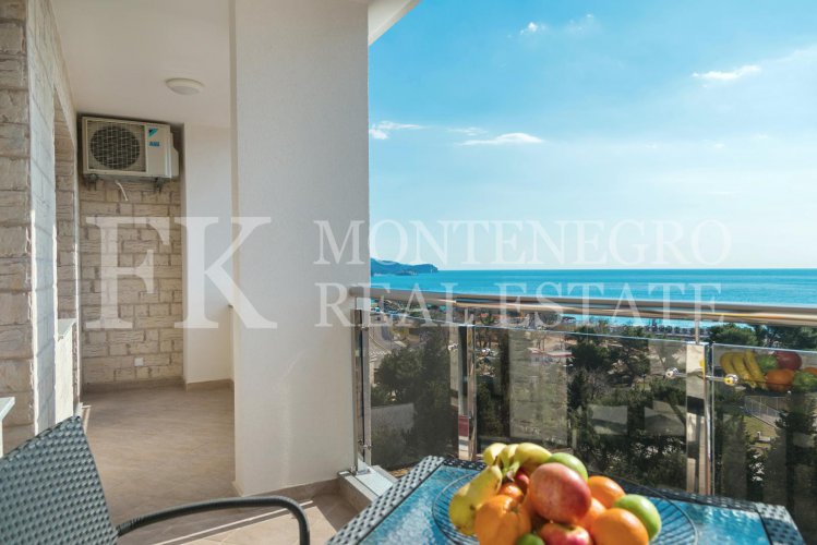 Excellent two and three bedroom apartments in Budva-Becici, 90m2 - 107m2, in a modern Residential Complex just 400m from the sea, in Montenegro.