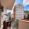 Excellent furnished apartment in the center of Budva, 116m2, with underground parking, in close proximity to the sea, in Montenegro.