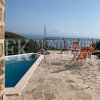 Luxury villa in the traditional Pashtrovsky style, 466m2, above Petrovac in the village of Krushevica, with fantastic sea view, in Montenegro.