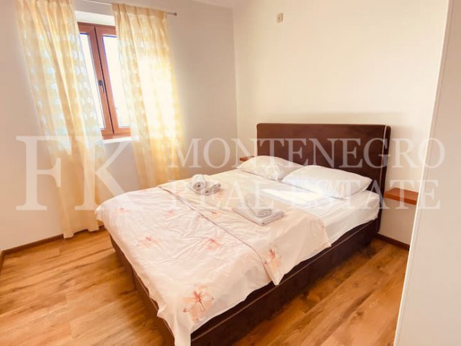 Luxury villa in the traditional Pashtrovsky style, 466m2, above Petrovac in the village of Krushevica, with fantastic sea view, in Montenegro.