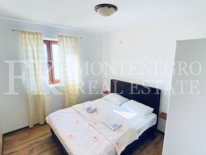 Luxury villa in the traditional Pashtrovsky style, 466m2, above Petrovac in the village of Krushevica, with fantastic sea view, in Montenegro.