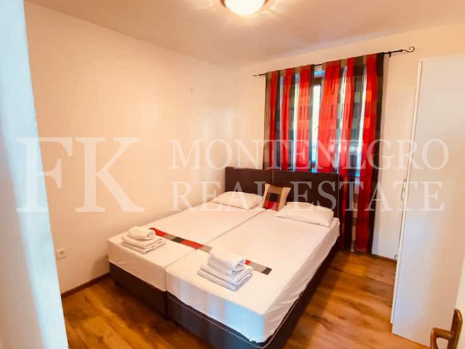 Luxury villa in the traditional Pashtrovsky style, 466m2, above Petrovac in the village of Krushevica, with fantastic sea view, in Montenegro.