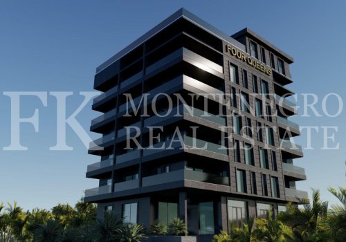 *Mehrere neue Apartments, 48,34 m2, in Dobra Voda, nur 300 m vom Meer entfernt, ohne Meerblick und teilweise Meerblick, in einem Gebäude mit Swimmingpool und Sonnenterrasse, in Montenegro.