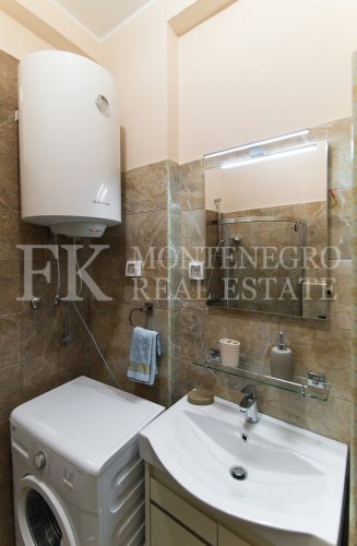 Superb apartment, 44m2, in Budva – Becici, in the Apart Hotel Harmonia, with a magnificent sea view, in Montenegro.