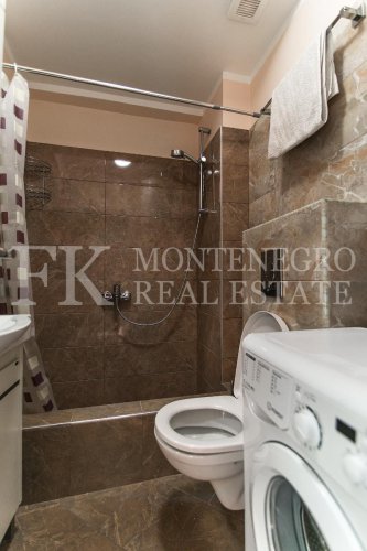 Deluxe apartment, 56m2, in Budva – Becici, in the Apart Hotel Harmonia, with a magnificent sea view, in Montenegro.