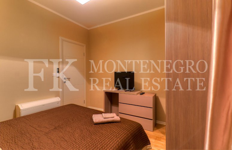 Duplex apartment, 149m2, in Budva – Becici, in the Apart Hotel Harmonia, with a magnificent sea view, in Montenegro.