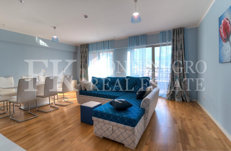 Duplex apartment, 149m2, in Budva – Becici, in the Apart Hotel Harmonia, with a magnificent sea view, in Montenegro.