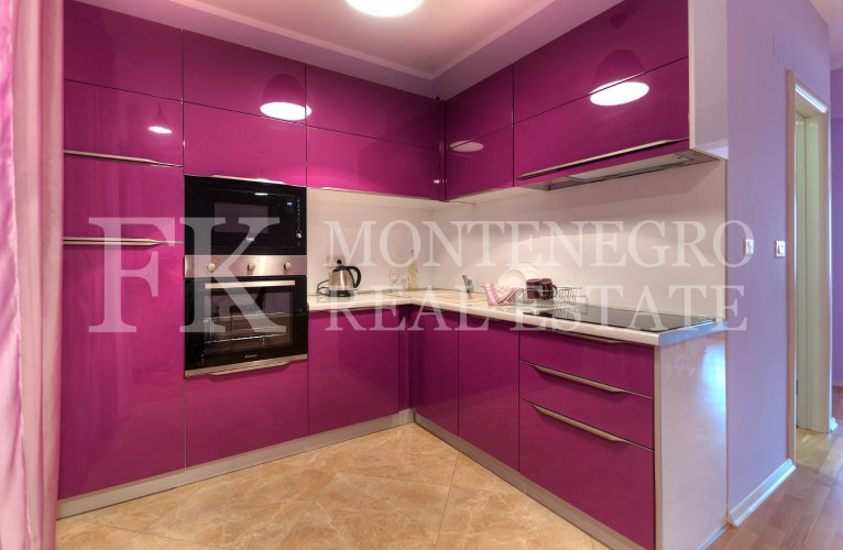 Duplex apartment, 149m2, in Budva – Becici, in the Apart Hotel Harmonia, with a magnificent sea view, in Montenegro.