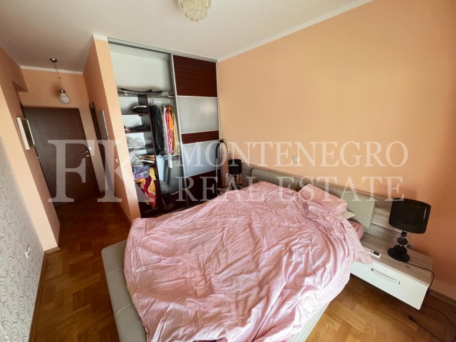 *New, sunny apartment in Budva - Ivanovici, 70m2, with panoramic sea and mountain views, in Montenegro.