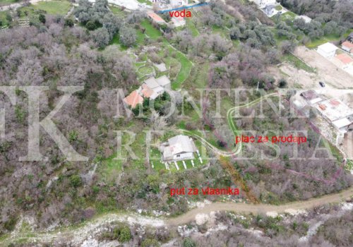 * Nice price. Urbanized building plot,3.500m2, in Sutomore, municipality Bar, with sea view.