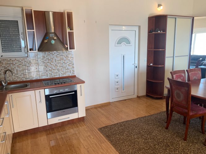 Legalized! Wonderful 112 m² penthouse in Dobra Voda-Dubrava with open sea view and sunsets, just 60 m from the sea.