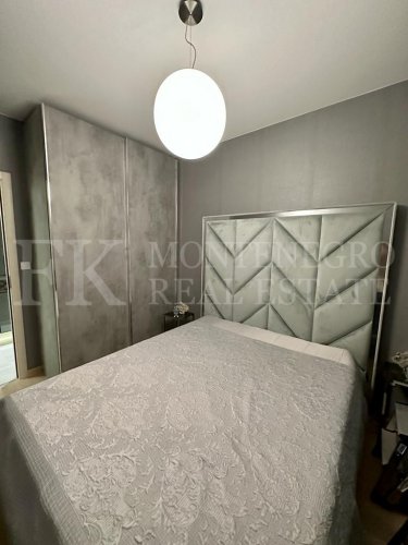 Ideal for permanent residence and vacation apartment,58m2, in Montenegro, in Budva Riviera, Becici, 3 min walk to the sea, included a garage.