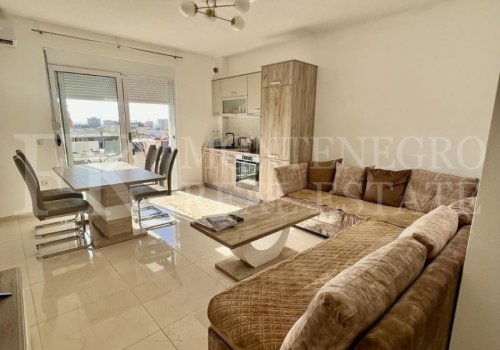 New, sunny, and furnished apartment, 53m2, in Bar-Bjelisi, with sea view and private parking.