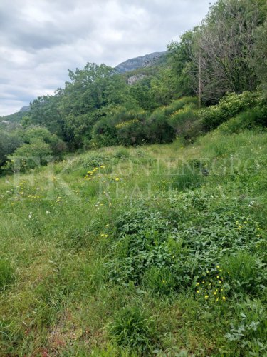 *Building plot, 3,200m2, in Sutomore-Haj Nehaj, with building permit, with sea view, in Montenegro.