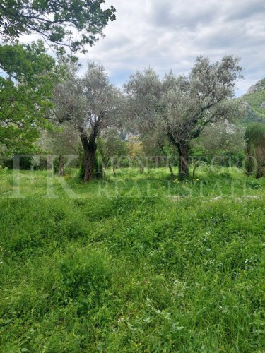 *Building plot, 3,200m2, in Sutomore-Haj Nehaj, with building permit, with sea view, in Montenegro.