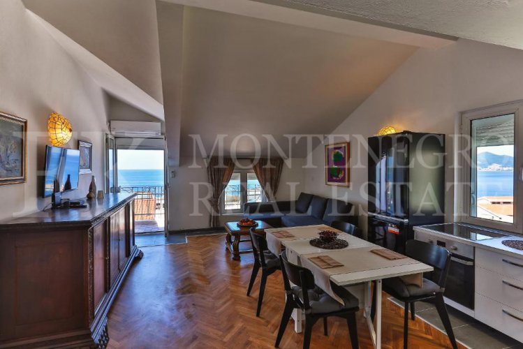 Exclusive Penthouse in Sveti Stefan with Stunning Sea View, in Montenegro.