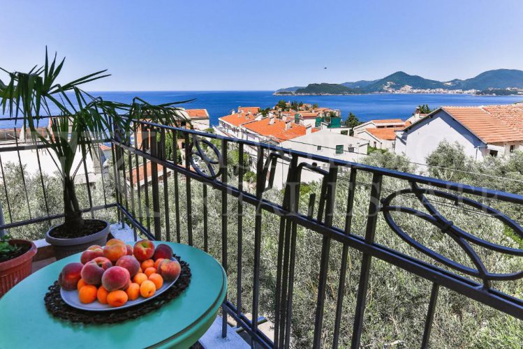 Exclusive Penthouse in Sveti Stefan with Stunning Sea View, in Montenegro.