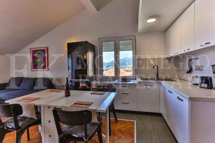 Exclusive Penthouse in Sveti Stefan with Stunning Sea View, in Montenegro.