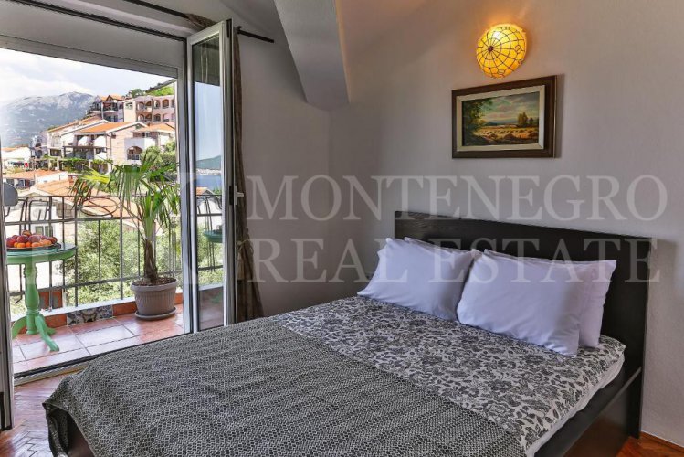 Exclusive Penthouse in Sveti Stefan with Stunning Sea View, in Montenegro.