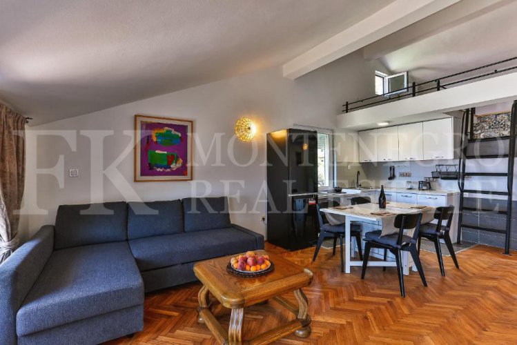 Exclusive Penthouse in Sveti Stefan with Stunning Sea View, in Montenegro.