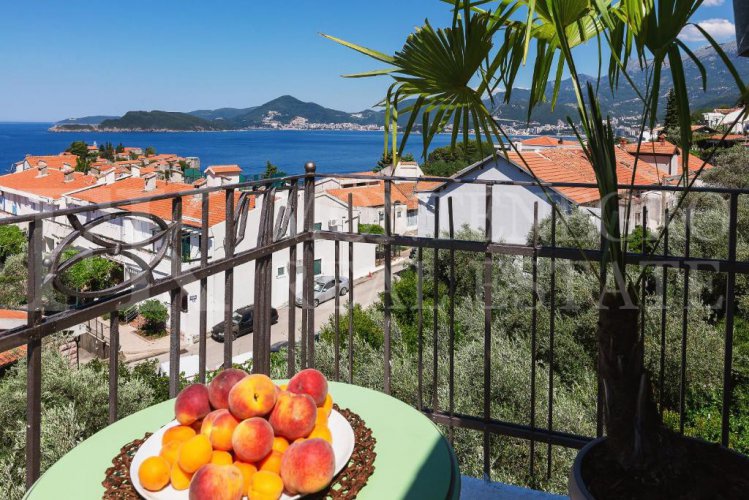 Exclusive Penthouse in Sveti Stefan with Stunning Sea View, in Montenegro.