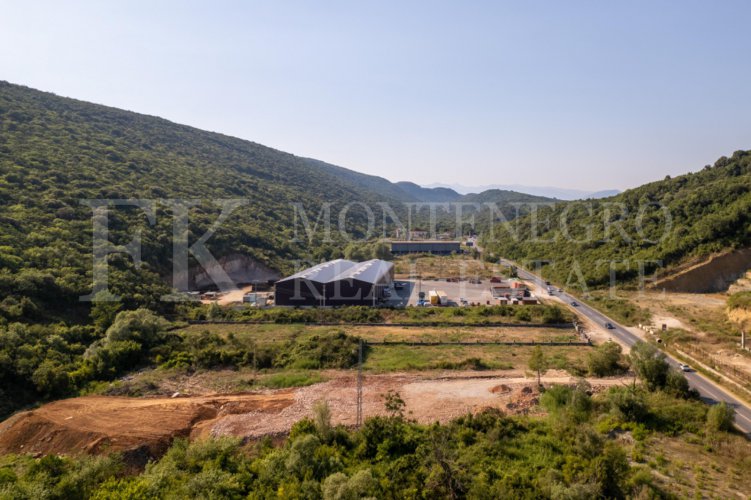 *Perfect Location: 4,269 m² Commercial Land on the Budva-Tivat Main Road, in Montenegro