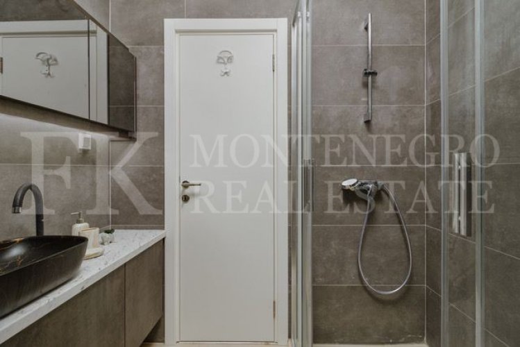 Modern Apartment with Sea View and Two Underground Parking Spaces in Kotor-Dobrota.