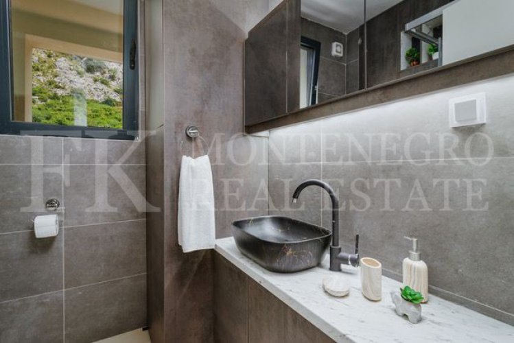 Modern Apartment with Sea View and Two Underground Parking Spaces in Kotor-Dobrota.