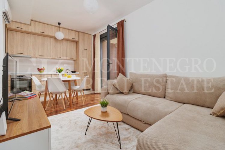 Modern Apartment with Sea View and Two Underground Parking Spaces in Kotor-Dobrota.