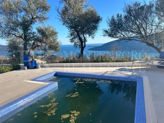 Spectacular New Villa with Sea View, Pool & Luxury Features – Herceg Novi, Trebisin