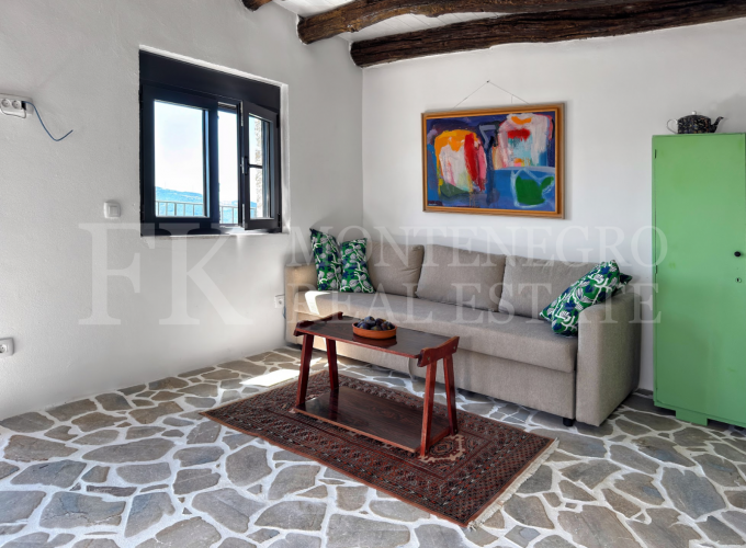Charming Stone House, 102 m², Bar – Dapčevići Area, Fully Renovated, Move-In Ready, 2 Floors, Panoramic Sea & Mountain Views