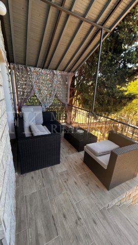 Legalized. Newly Renovated House with Sea View – Dobra Voda, 82 m² Living Space, Garden and Outbuilding