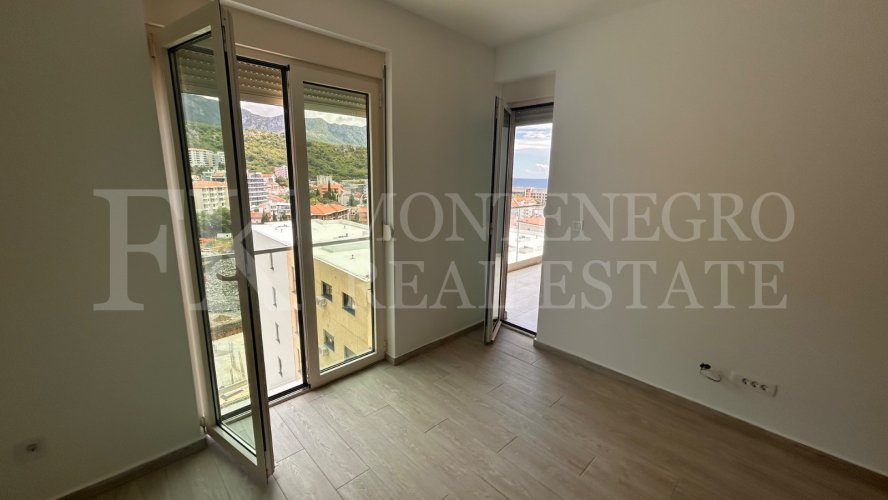 Modern Apartment with Sea View in Budva-Becici, Just 5 Minutes from the Beach, Montenegro 57.5 m² | 1 Bedroom | 1 Bathroom | Balcony | Sea View
