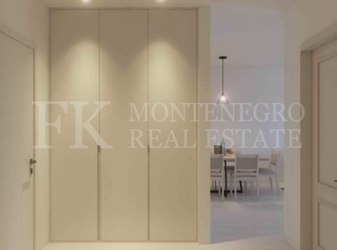 Modern Apartment with Sea View in Budva-Becici, Just 5 Minutes from the Beach, Montenegro 57.5 m² | 1 Bedroom | 1 Bathroom | Balcony | Sea View