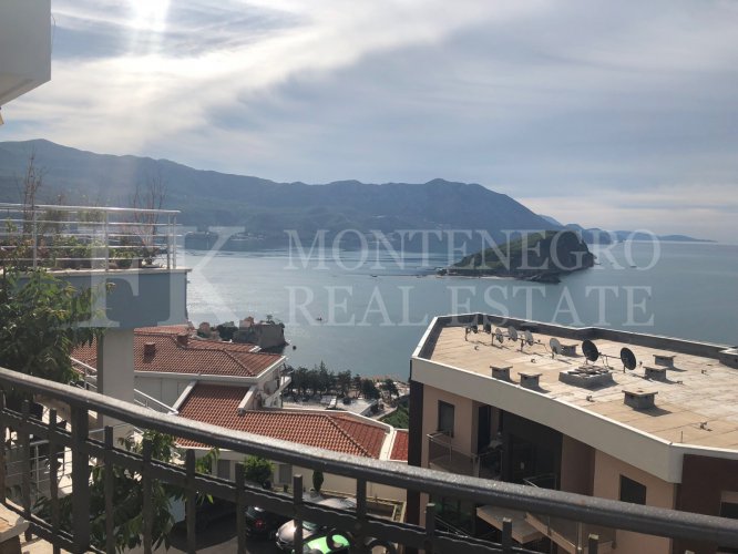 Villa in Budva with 9 Apartments and Sea View – Legalized Property for Sale in Montenegro