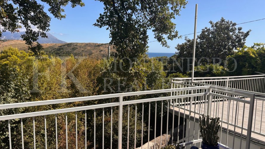 Charming Renovated Legalized House with Sea View in Sutomore-Zagradje, just about 350 meters from the picturesque Maljevik Beach in Montenegro